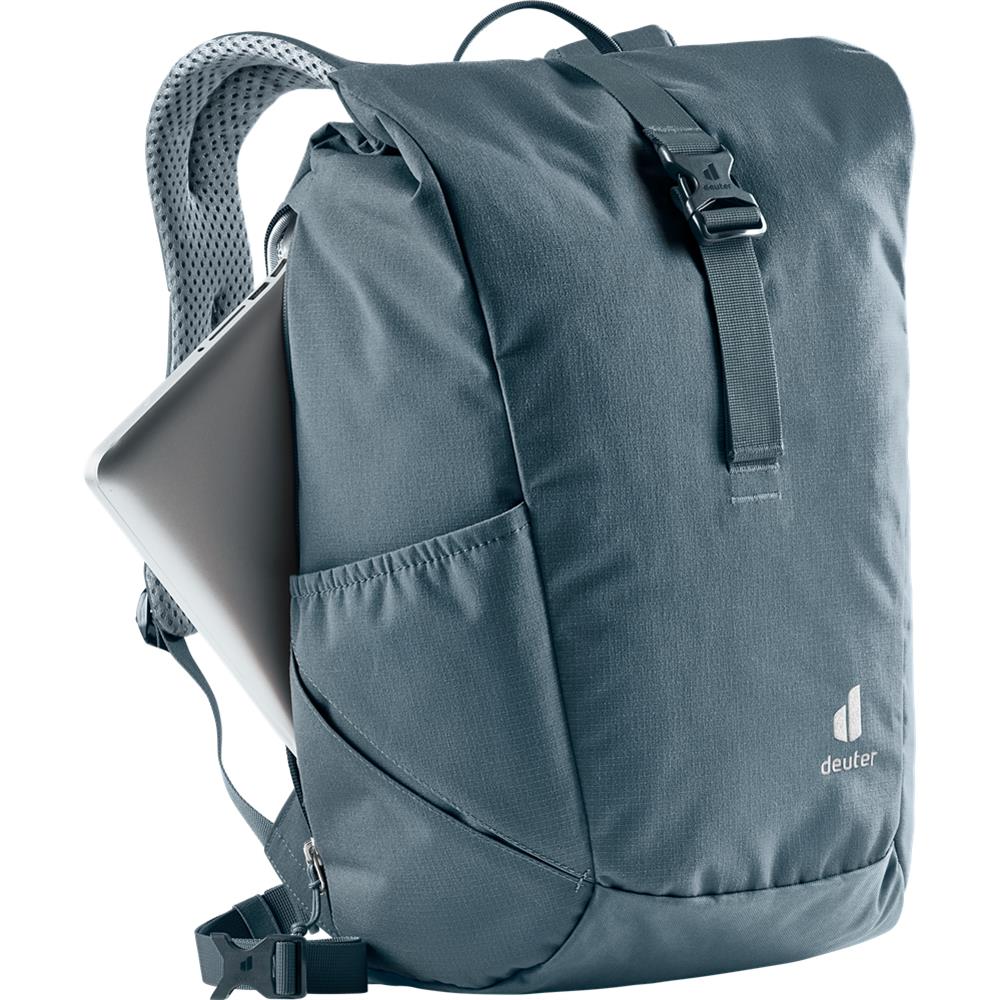 deuter Stepout 22, Rucksack, black (schwarz), 22L, mit Flaschenhalter und Laptopfach