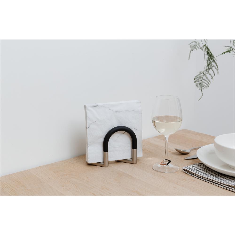 Umbra Swivel Serviettenhalter Metall Schwarz Serviettenständer