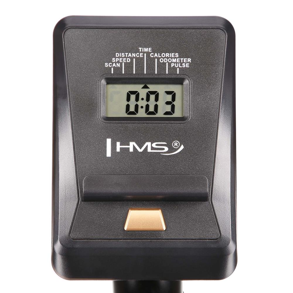 Heimtrainer Magnetbremse Schwarz 8 Widerstandsstufen | HMS M8750