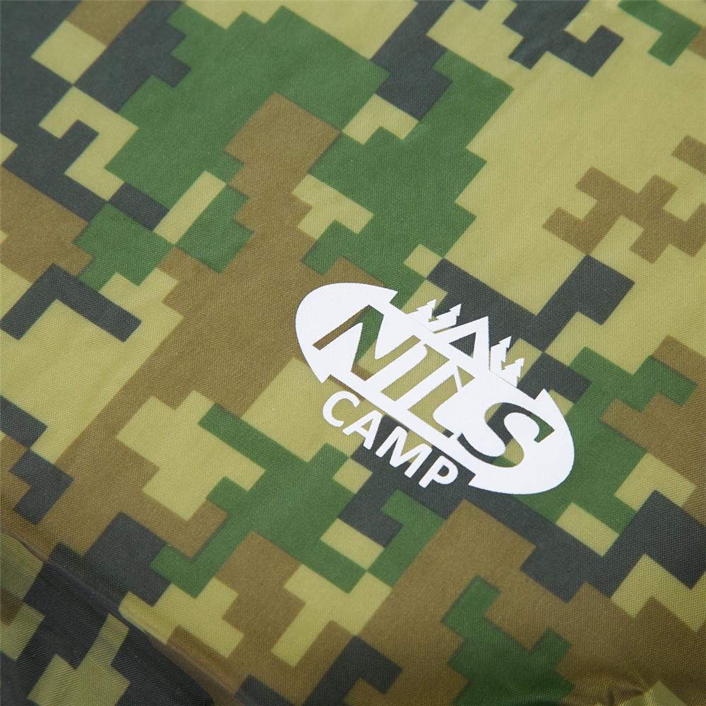 NILS CAMP Isomatte selbstaufblasend moro für Camping Outdoor Reisen komfortabel