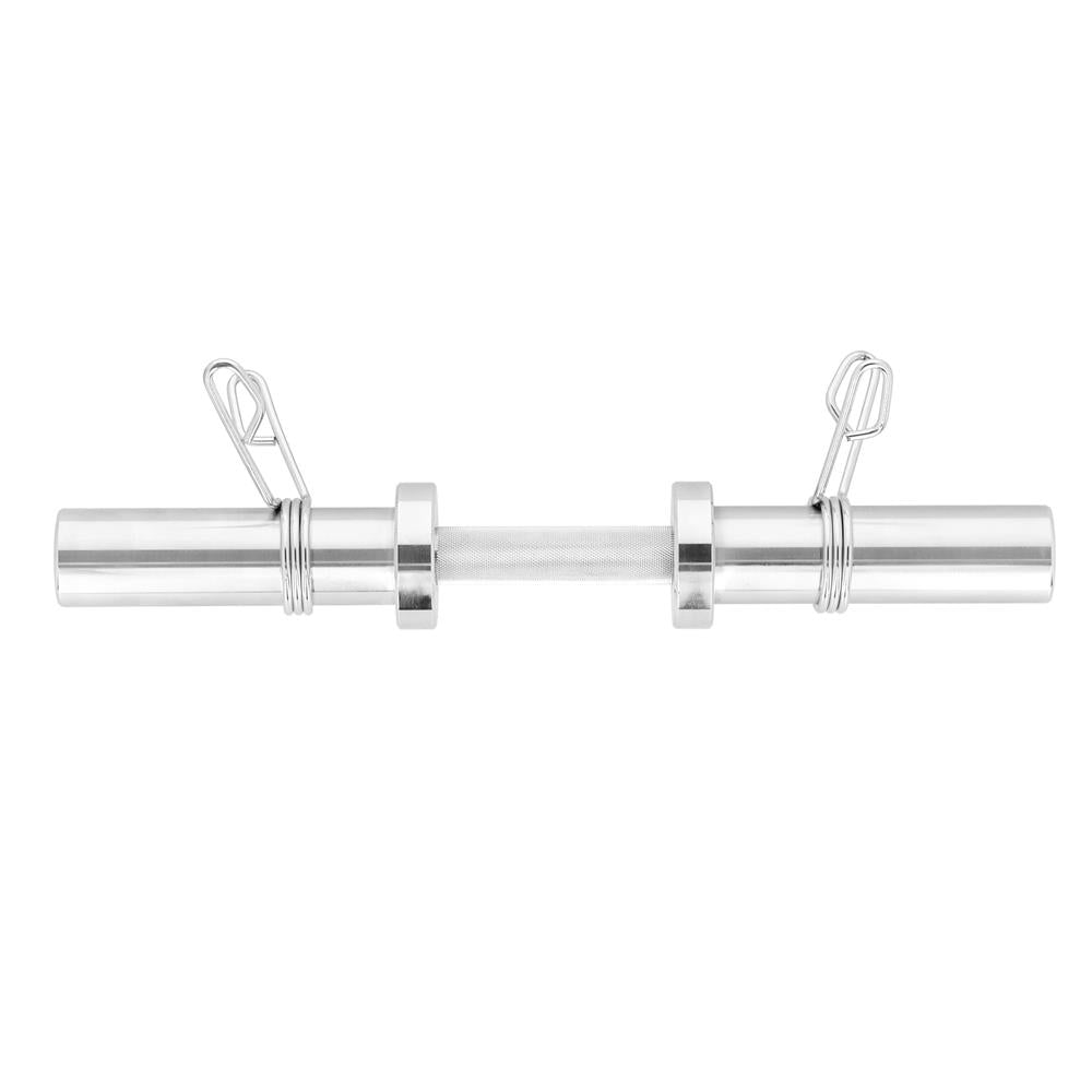 Olympische Kurzhantelstange 50 cm bis 320 kg verchromt | HMS GOP050