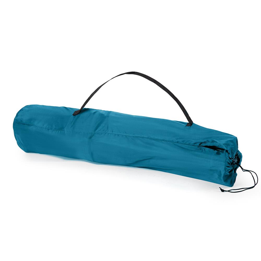 NILS CAMP Campingstuhl Türkis - großer gepolsterter Klappstuhl mit Armlehnen für Camping & Garten