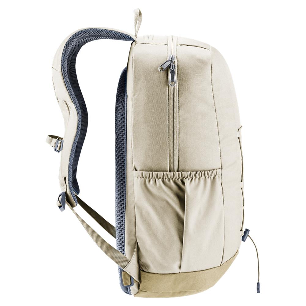 deuter Gogo, Lifestyle-Rucksack, bone-desert (beige), 25L, mit Flaschenhalter