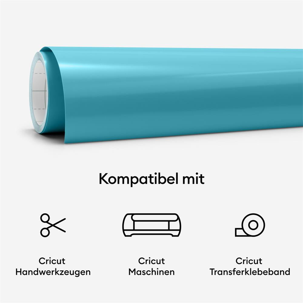 Cricut Farbverändernde Vinyl Folie COLD Lila Farbveränderung gestalten dekorieren Vinylaufkleber