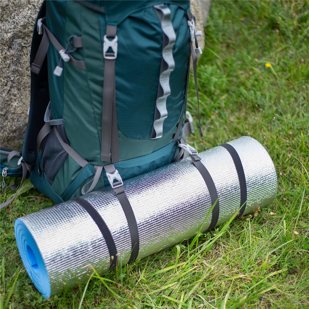 NILS CAMP Campingmatte 190 cm in blau Isomatte Schlafmatte Camping Outdoor Trekking Festival