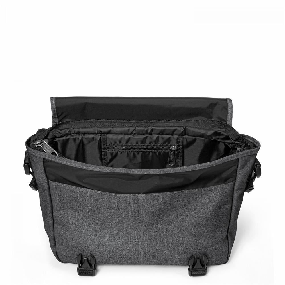 Eastpak JR, Umhängetasche, Black Denim (grau), 11,5L, Schultertasche