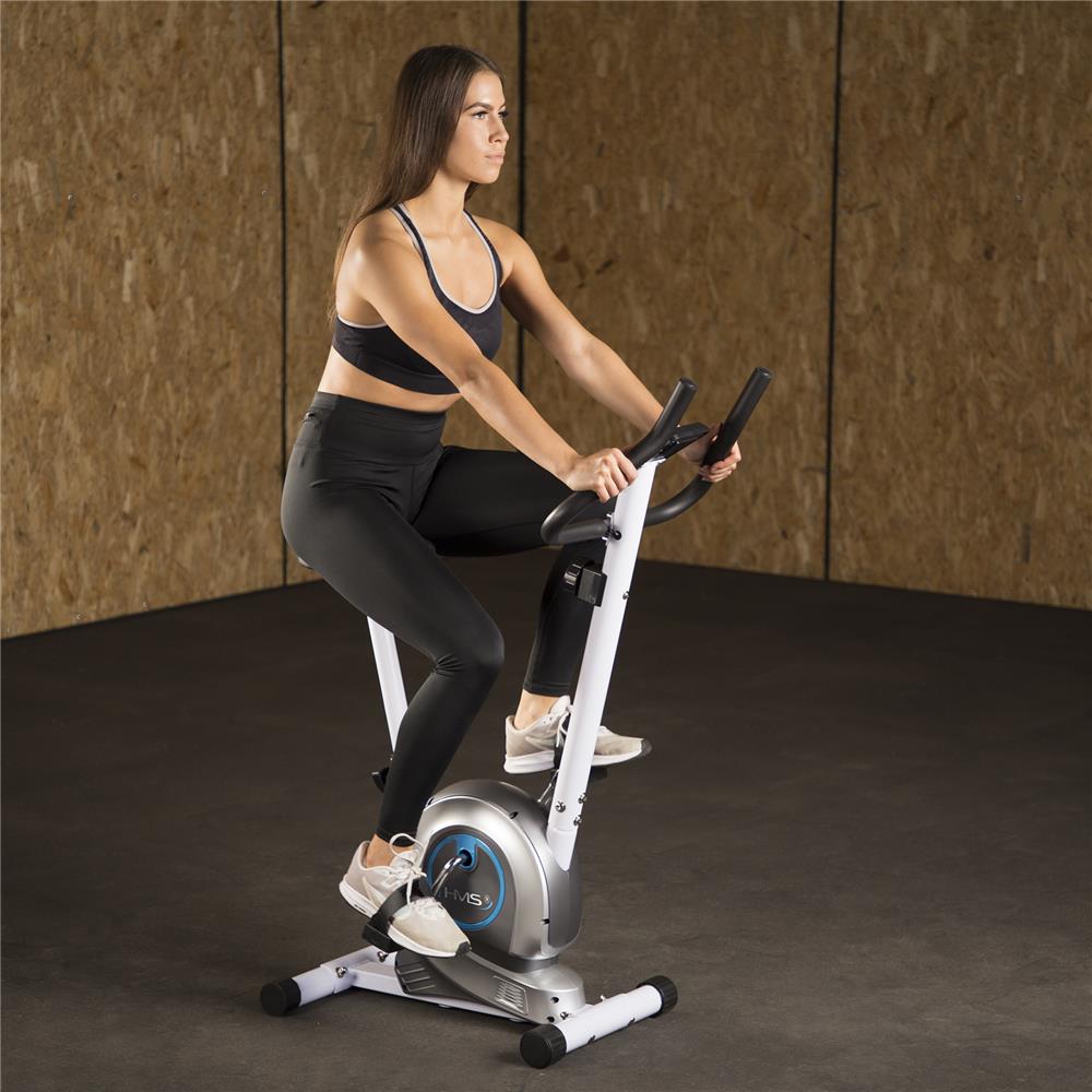 Heimtrainer Magnetbremse Weiß 8 Widerstandsstufen | HMS M8750