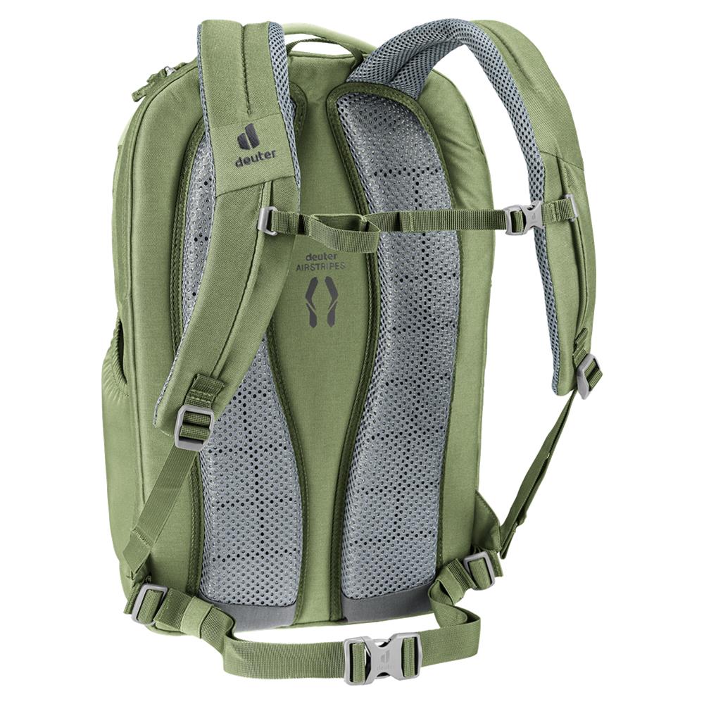 deuter Giga, Lifestyle-Rucksack, mineral-grove (grün), 28L, mit Flaschenhalter und Laptopfach