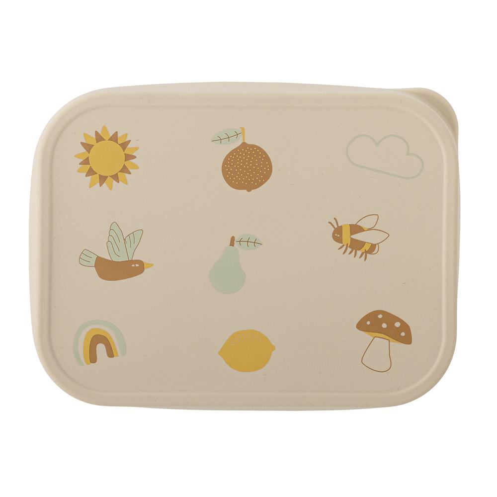 Bloomingville MINI Agnes Brotdose, Natur, Edelstahl
