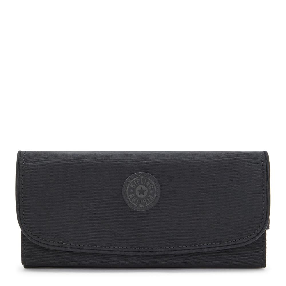 Kipling MONEY LAND, Großes Portemonnaie, Black Noir (schwarz), Geldbörse, Brieftasche