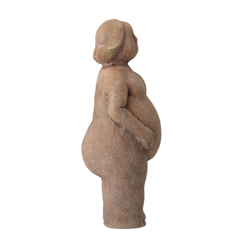 Bloomingville Sidsel Dekofigur 25 cm Braun Terrakotta Frauenfigur Skulptur