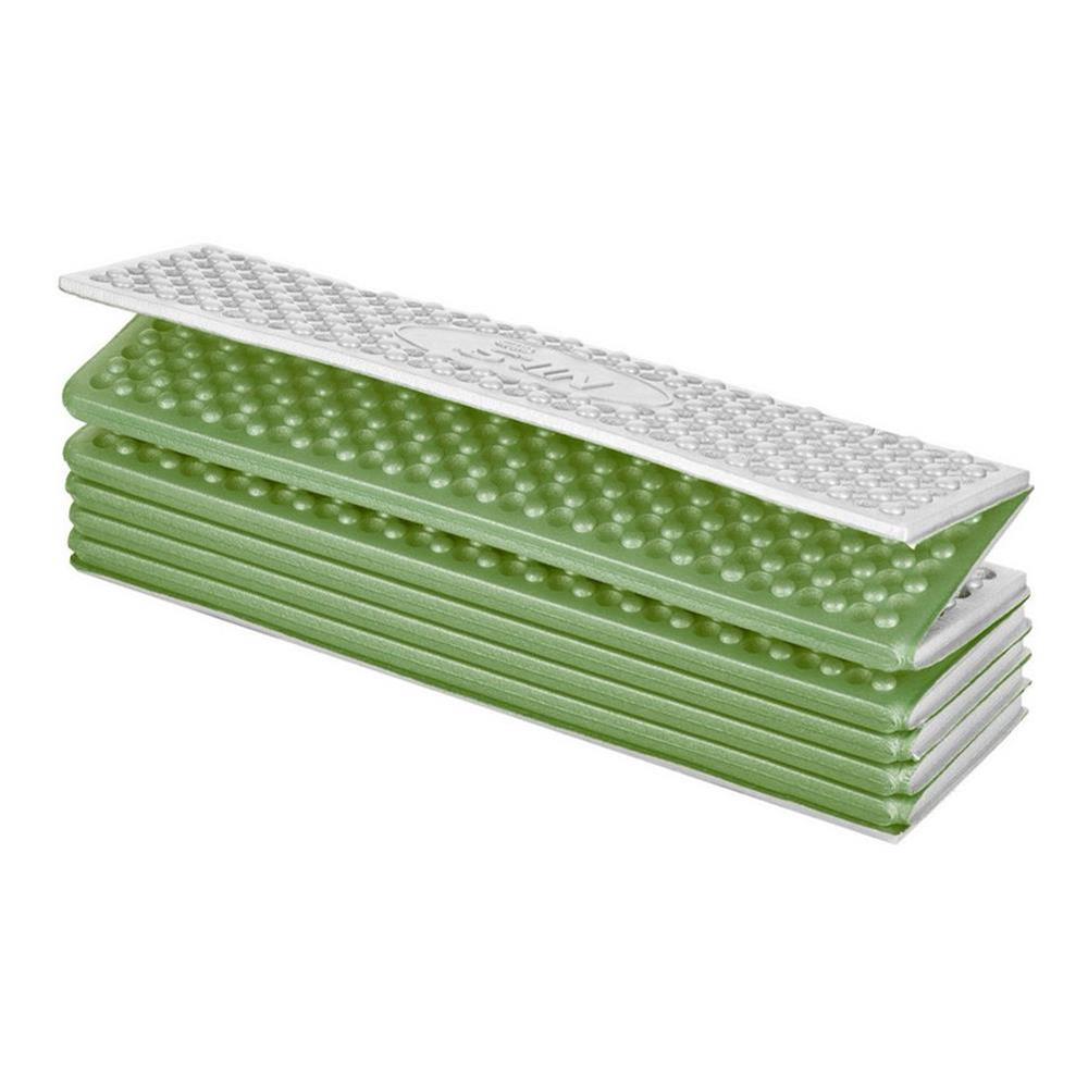 NILS CAMP Isomatte faltbar 195 cm in Grün - isolierende Matte für Outdoor, Trekking & Camping