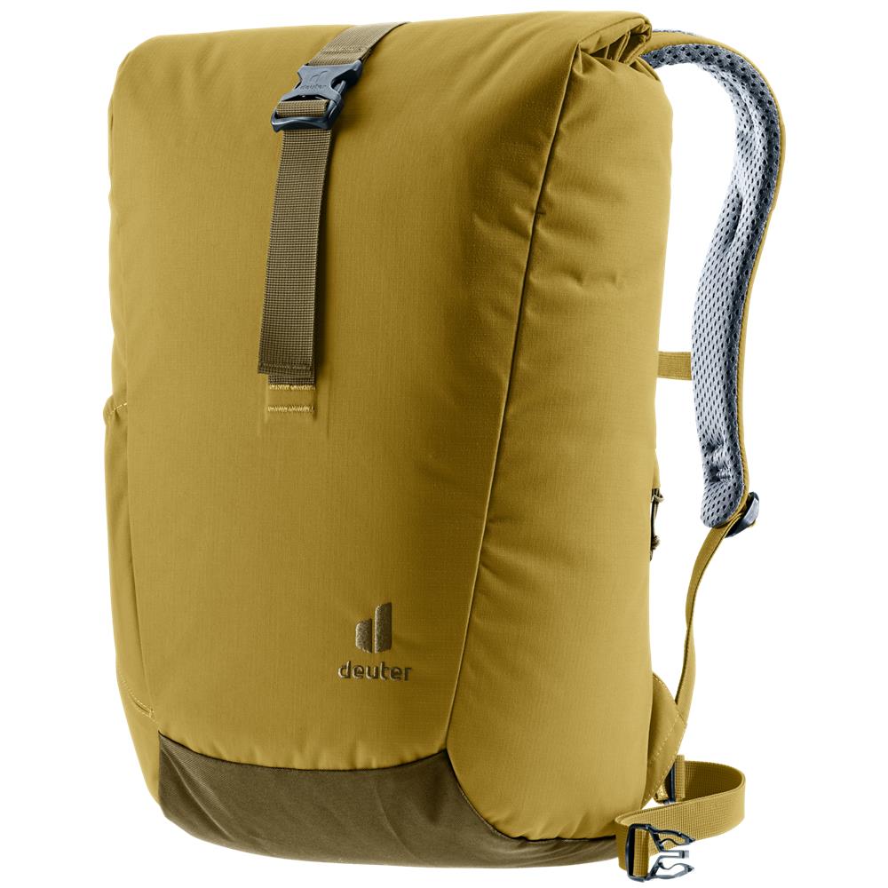 deuter Stepout 22, Lifestyle-Rucksack, kelp-nori (beige), 22L, mit Flaschenhalter und Laptopfach