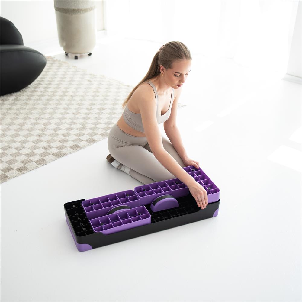 Aerobic Balance Stepper 3-fach höhenverstellbar mit Balancepads für Fitness | HMS AS008L