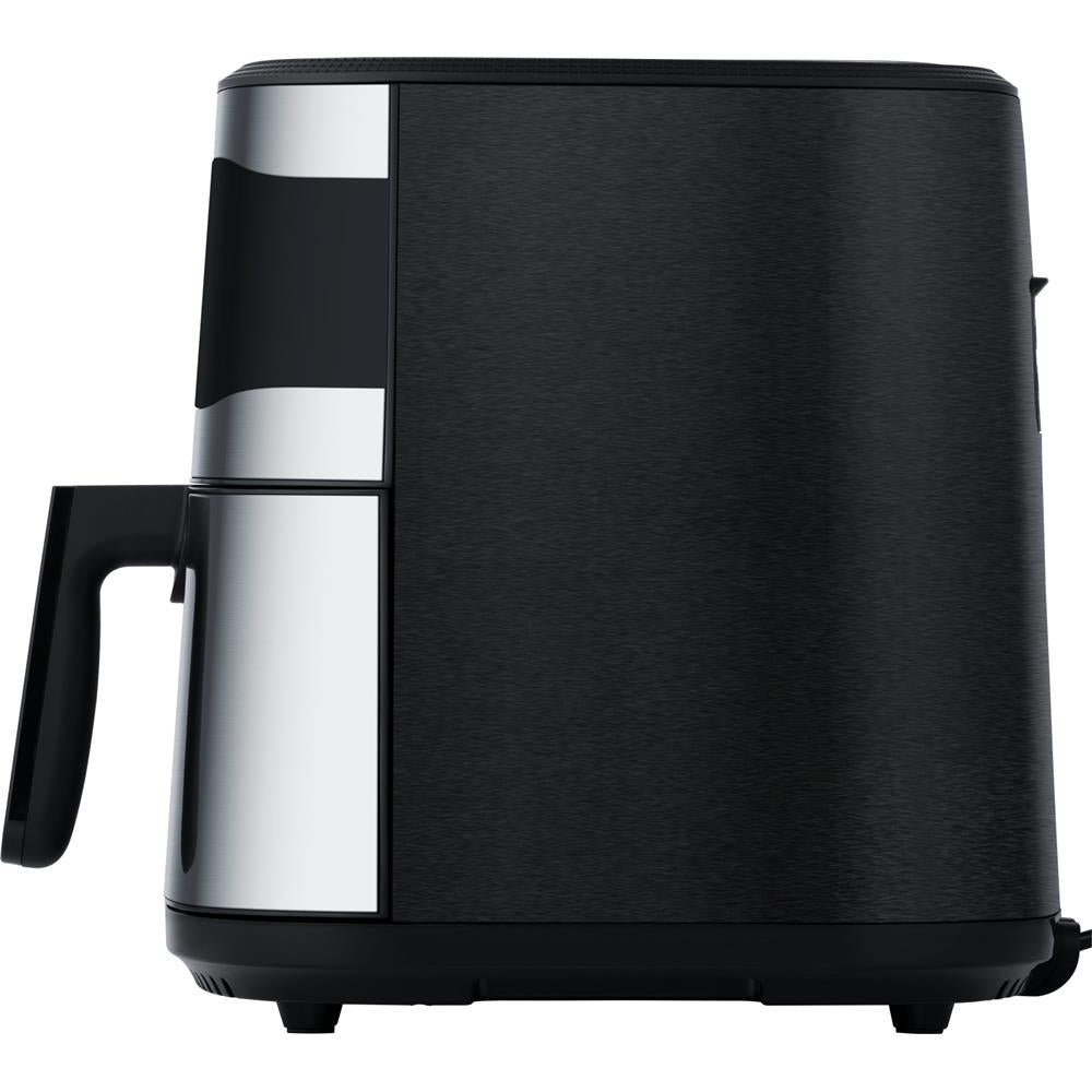 Steba Heißluftfritteuse HF 8000 FAMILY 8 Liter Edelstahl mit 8 Programmen 1800 Watt
