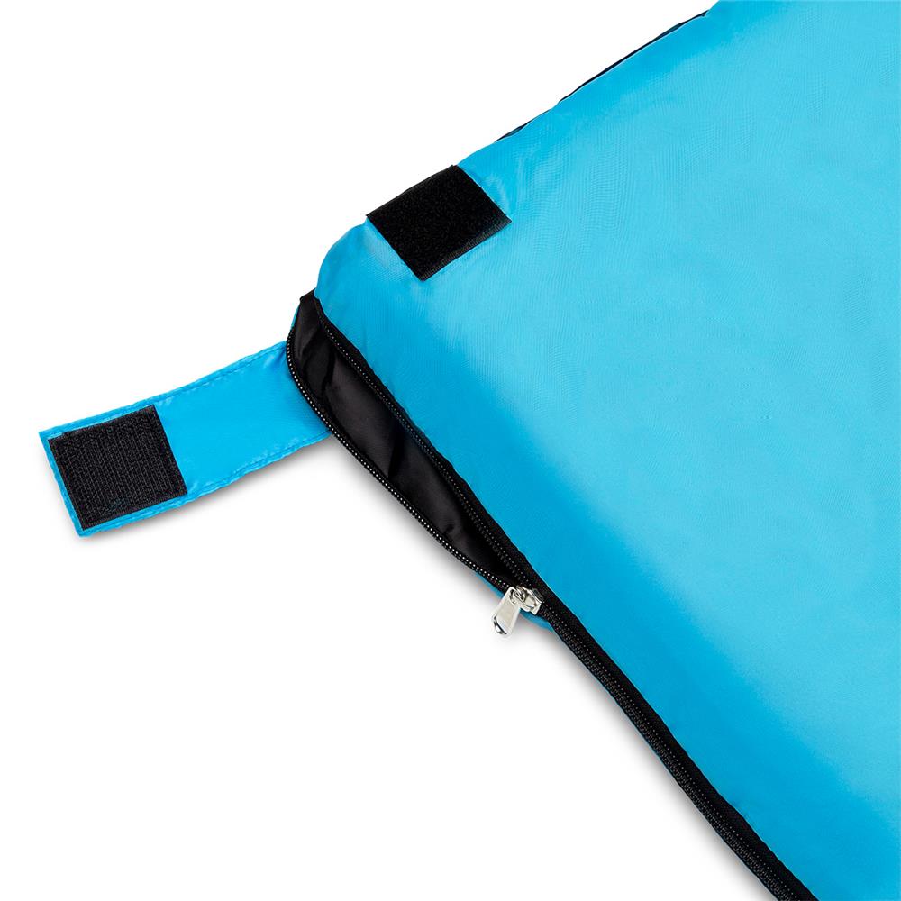 NILS CAMP Schlafsack Blau-Schwarz - leichter Sommerschlafsack für Camping, Trekking & Outdoor
