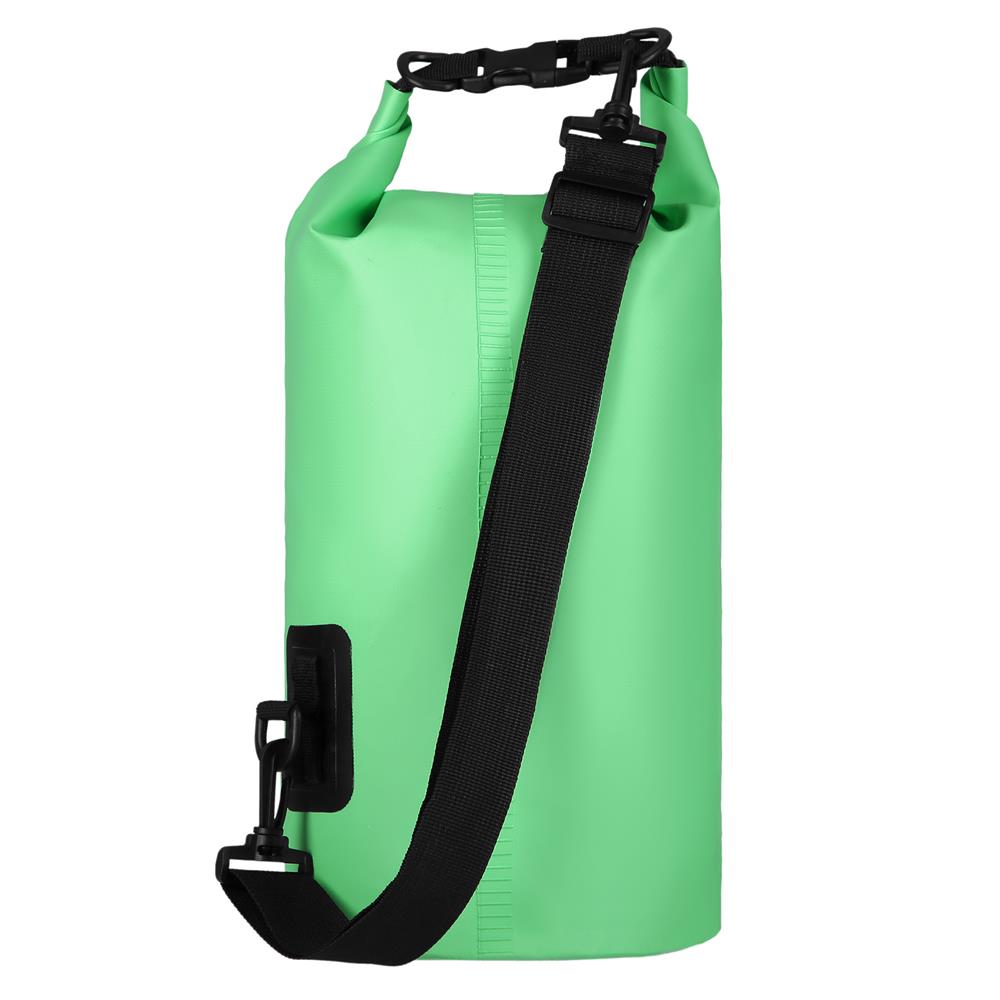 NILS CAMP Dry Bag 10L grün wasserdichter Beutel für Camping Kajak Strand Outdoor