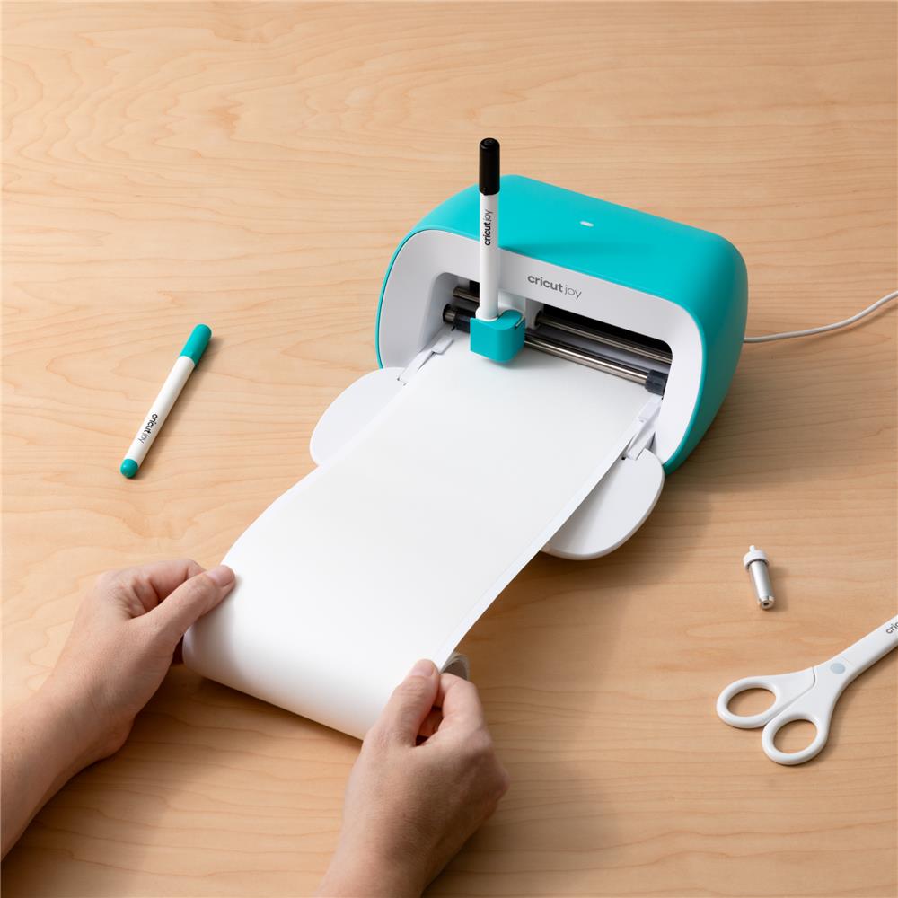 Cricut Joy Smart Label Paper wasserlöslich in Weiß 1 Rolle 14x91cm