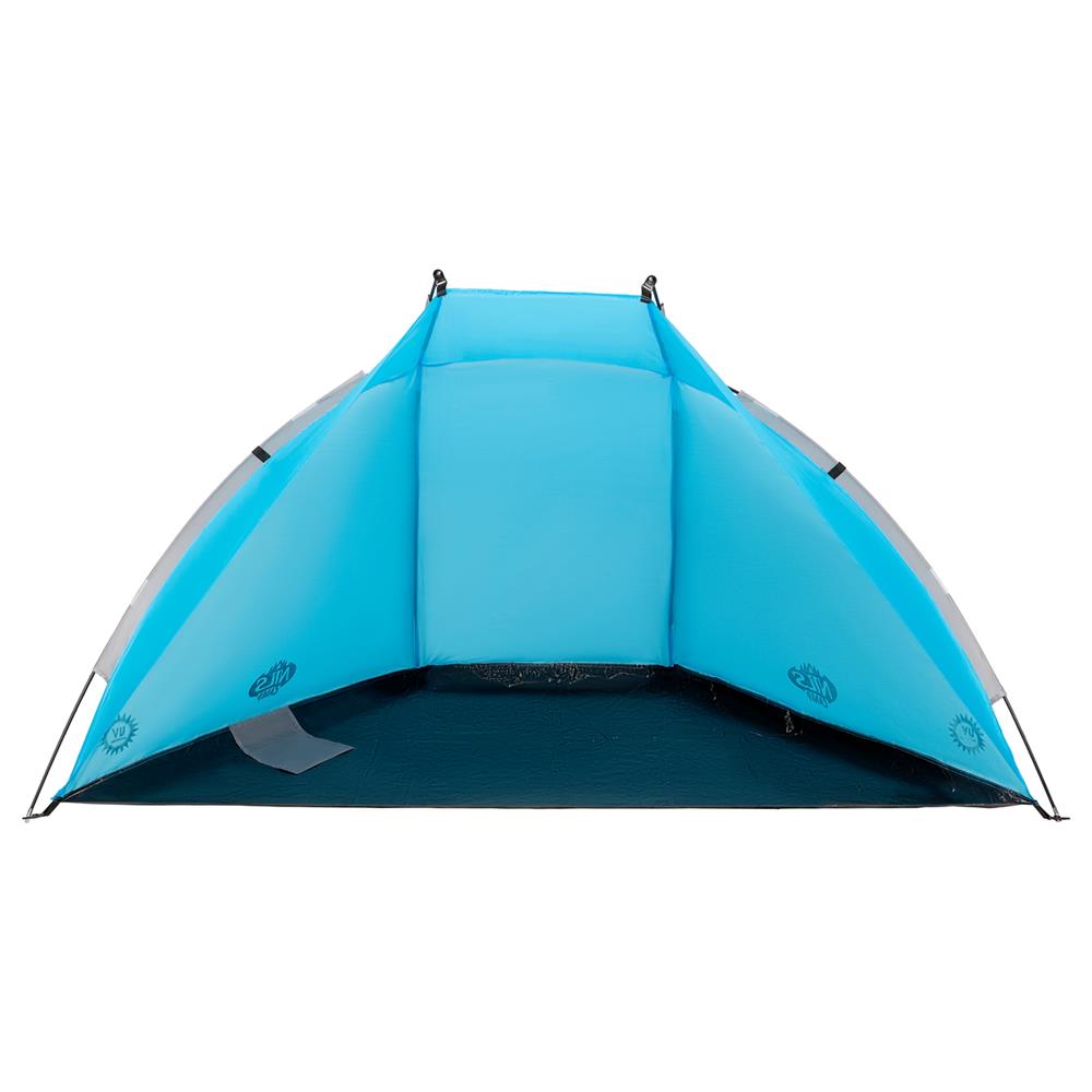 NILS Strandzelt in blau Pop-Up für Strand Camping und Outdoor UV Schutz kompakt