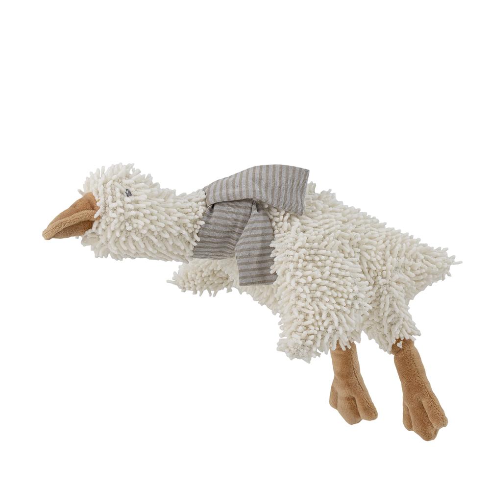 Bloomingville MINI Gaspard Plüschtier Gans weiß Kuscheltier ab Geburt
