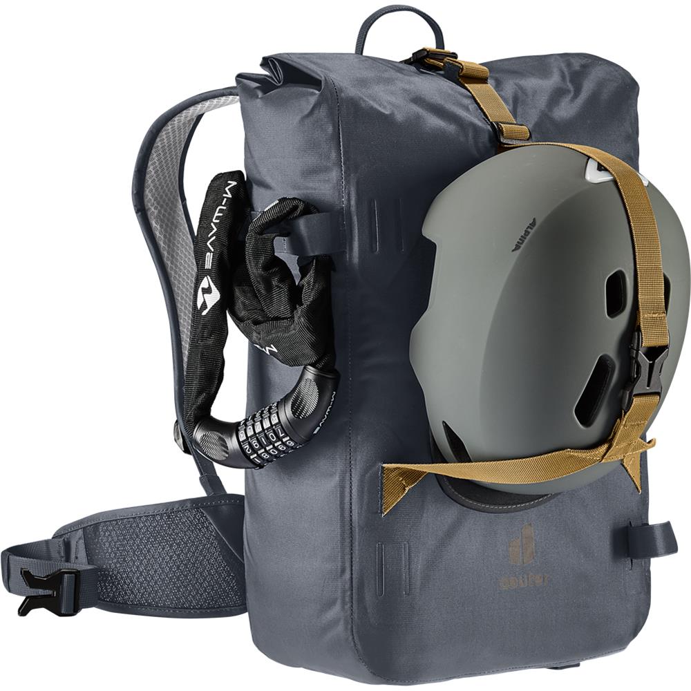 deuter Amager 25+5, Fahrradrucksack, graphite (grau), 29L, Fahrradtasche