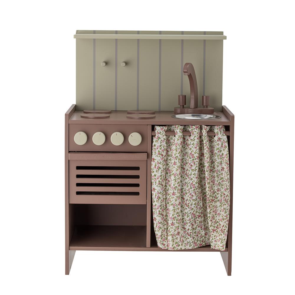 Bloomingville MINI Pippi Mini Ofen Spielküche Holz braun Kinderküche