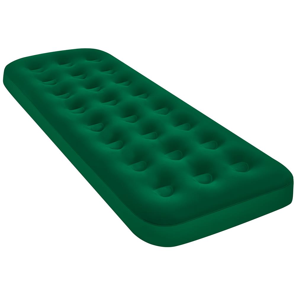 NILS CAMP Campingmatratze Einzelbett grün 191x73x22 cm für Camping Reise Gästebett