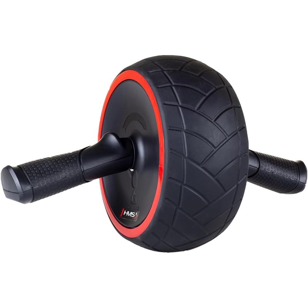 Bauchroller mit Rückholfeder und Unterlegmatte für Bauchtraining | HMS WA14