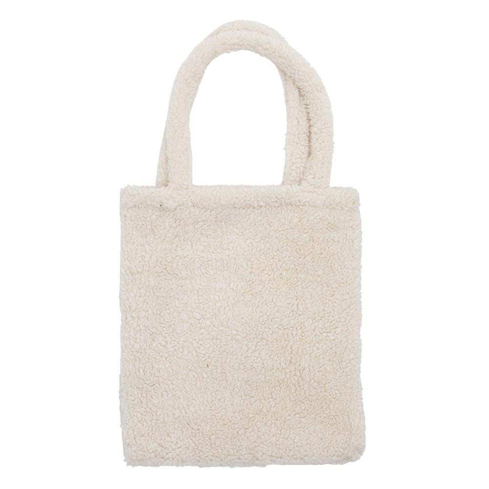 Bloomingville MINI Mushroom Tasche mit Pilzmotiv fürs Kinderzimmer & unterwegs, weiß