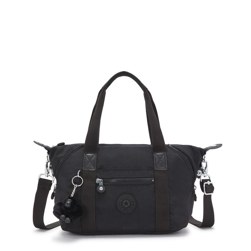 Kipling ART MINI, Mini Tote Bag, Black Noir (schwarz), Handtasche mit Schultergurt