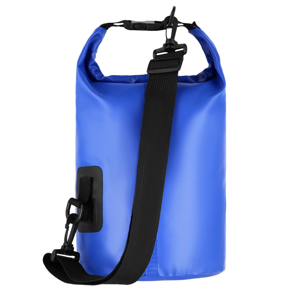 NILS CAMP Dry Bag 5L blau wasserdichter Beutel für Camping Kajak Strand Outdoor