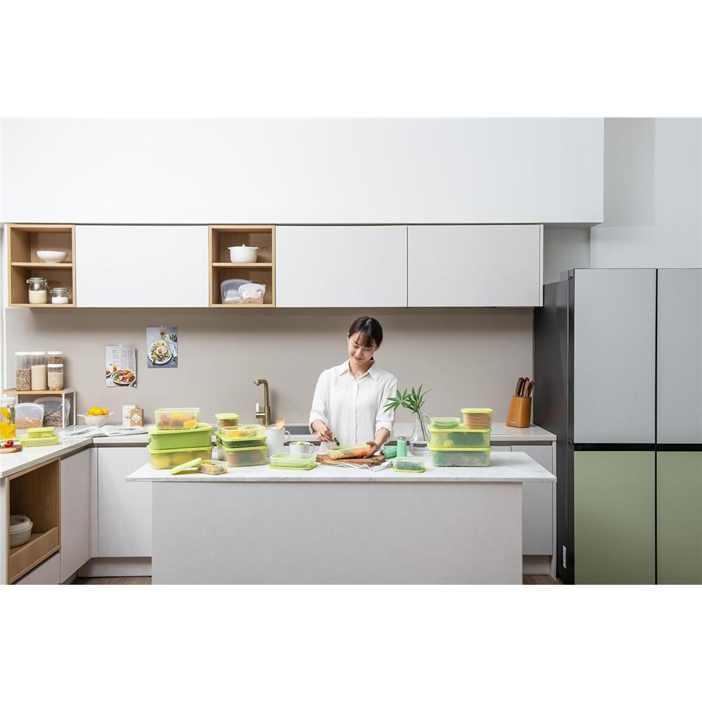 LocknLock Fresh Block 760 ml, 2-teilig, für Obst & Gemüse, BPA-frei