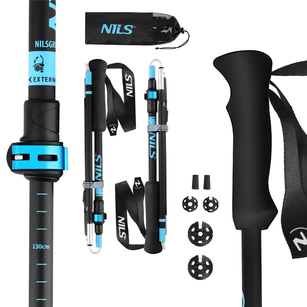 Trekkingstöcke faltbar Aluminium 7075 Trekkingstöcke | NILS TK8604