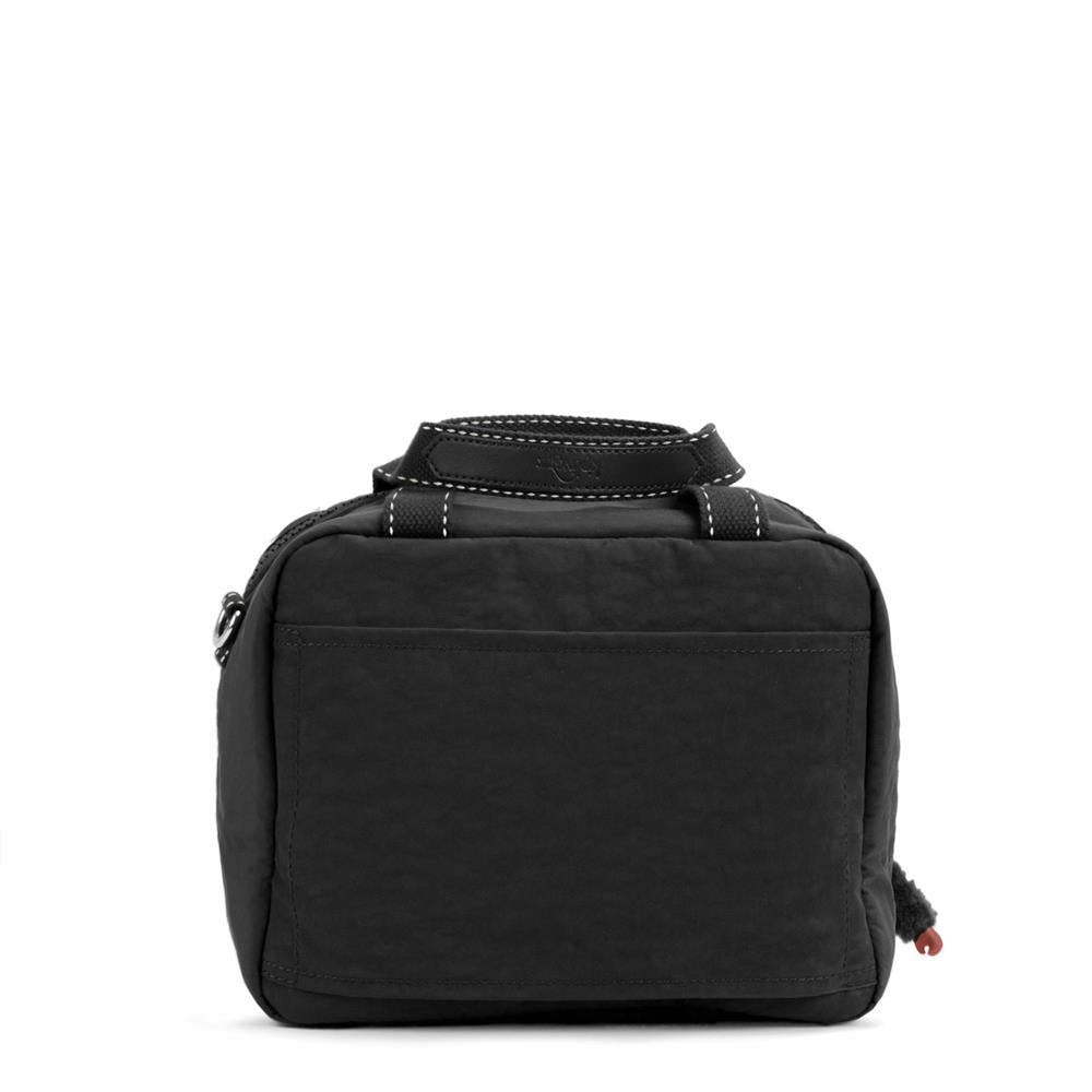 Kipling MIYO, isolierte Lunchbox Tasche mit Trolleyschlaufe, 8L, True Black (schwarz)