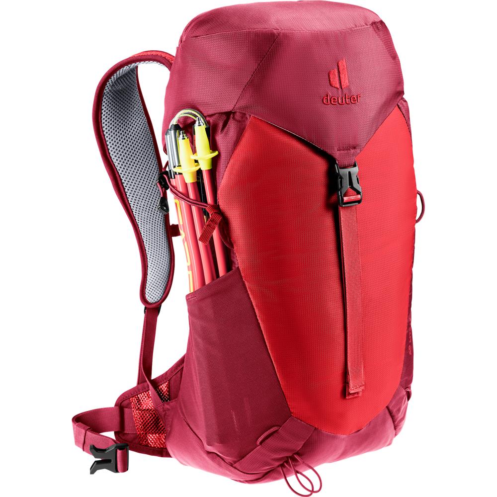 deuter AC Lite 16, Wanderrucksack, cherry-masala (rot), 16L