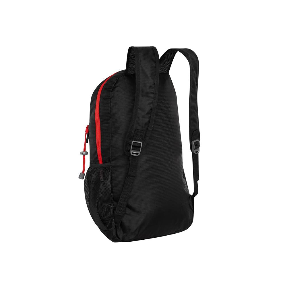 NILS CAMP Tagesrucksack Edge 22L in Schwarz - leichter Rucksack für Wandern, Radfahren & Reisen
