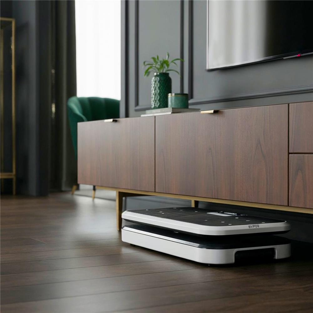 Vibrationsplatte mit Liegestützgriffen Bluetooth 150 kg | HMS SVP09