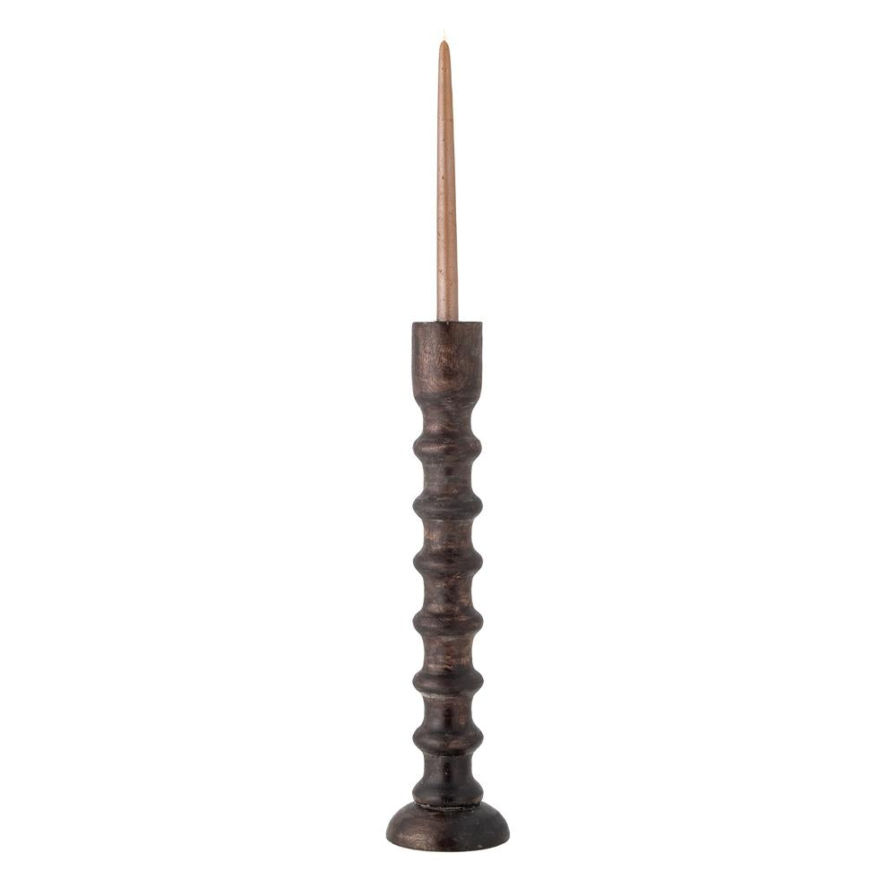 Bloomingville Brenda Kerzenständer, Braun, Mangoholz, 53,5 cm, dänisches Design