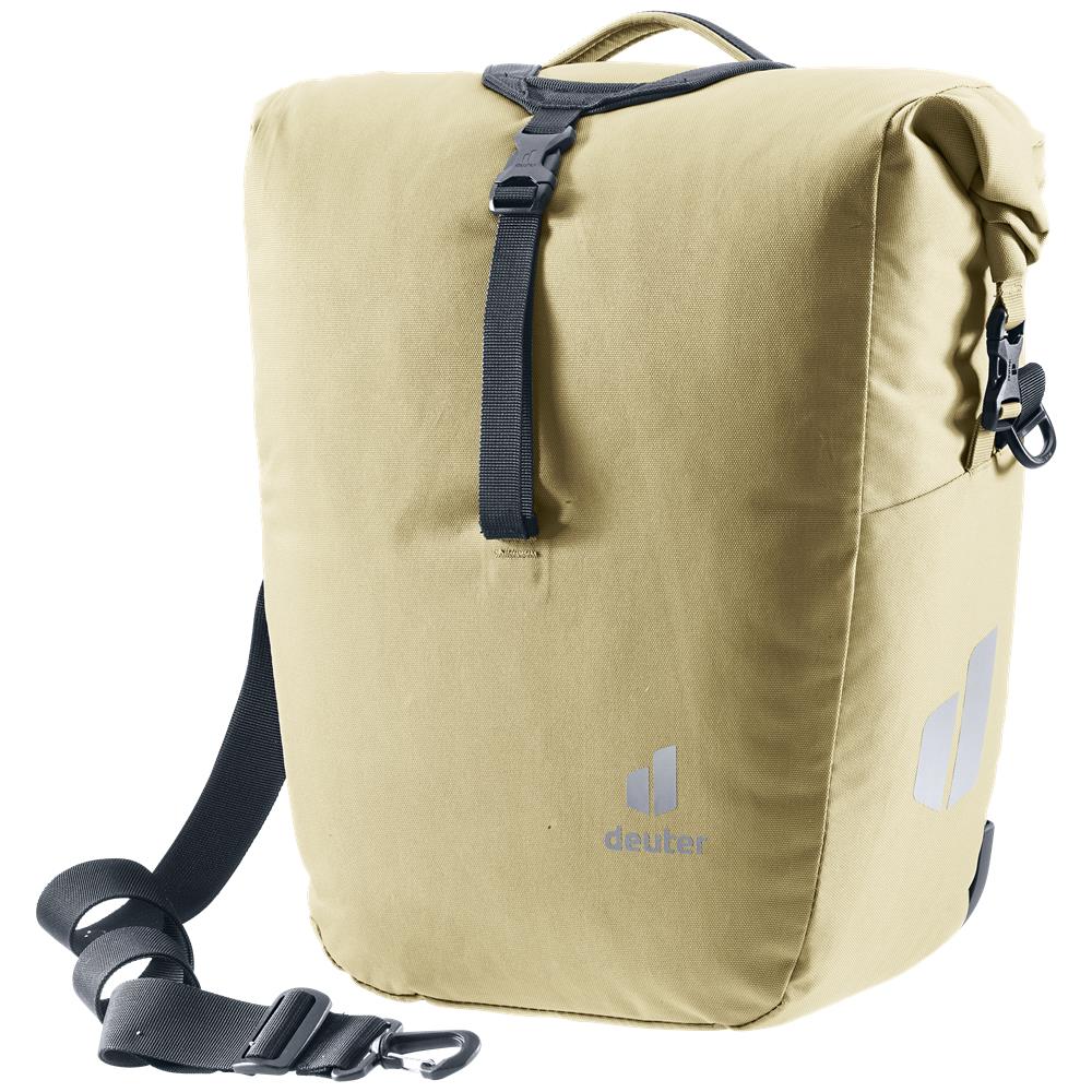 deuter Valbona 20+5, Fahrradtasche, desert (beige), 25L, Hinterradtasche