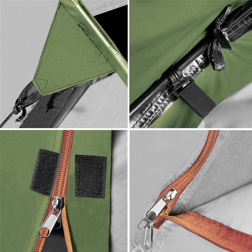 NILS CAMP Trekker III Zelt für 3 Personen - Campingzelt mit Vorraum für Outdoor, Trekking & Camping
