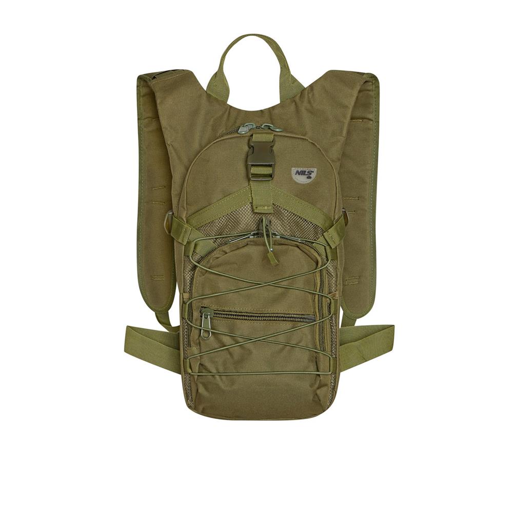 NILS CAMP taktischer Rucksack Crab 15L in Grün - Outdoor Rucksack für Wandern & Trekking
