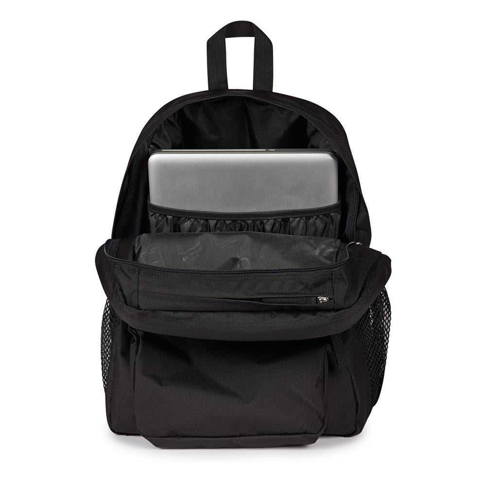 JanSport Big Day Pack Rucksack in Black – großer Schul‑ & Laptoprucksack mit 34 L Volumen