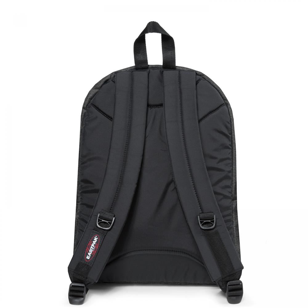 Eastpak PINNACLE, Großer Rucksack, Black Denim (grau), 38L