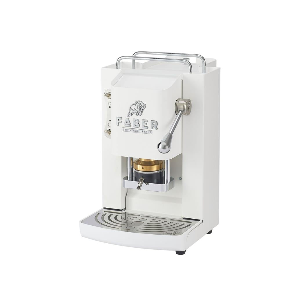 Faber Pro Deluxe 3.0 White Chrom ESE Pad Kaffeemaschine 44 mm