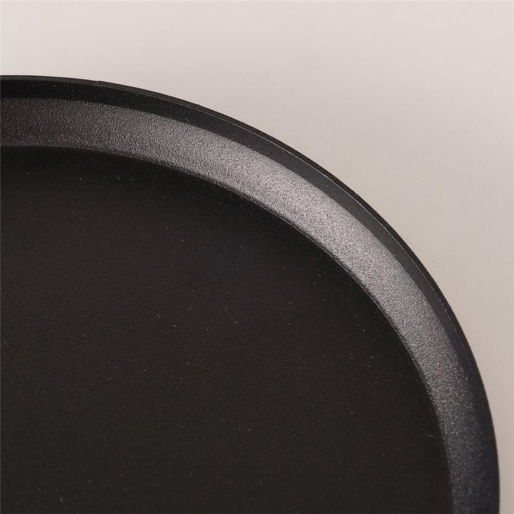 BOLTZE Kerzenteller Mio 3er Set Metall schwarz skandinavisch für Stumpenkerzen