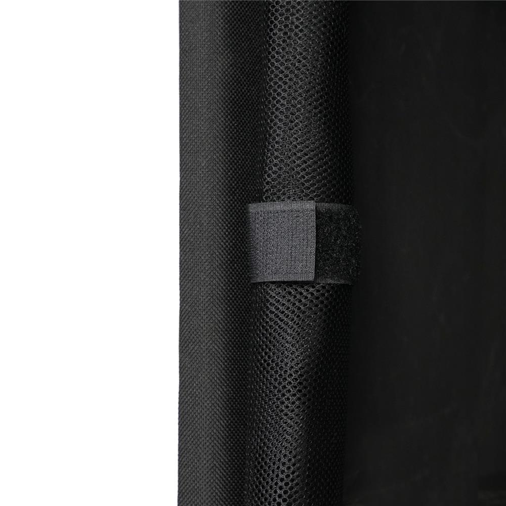 NILS CAMP Campingschrank XL klappbar - großer Reiseschrank mit Netzfront für Camping & Reisen