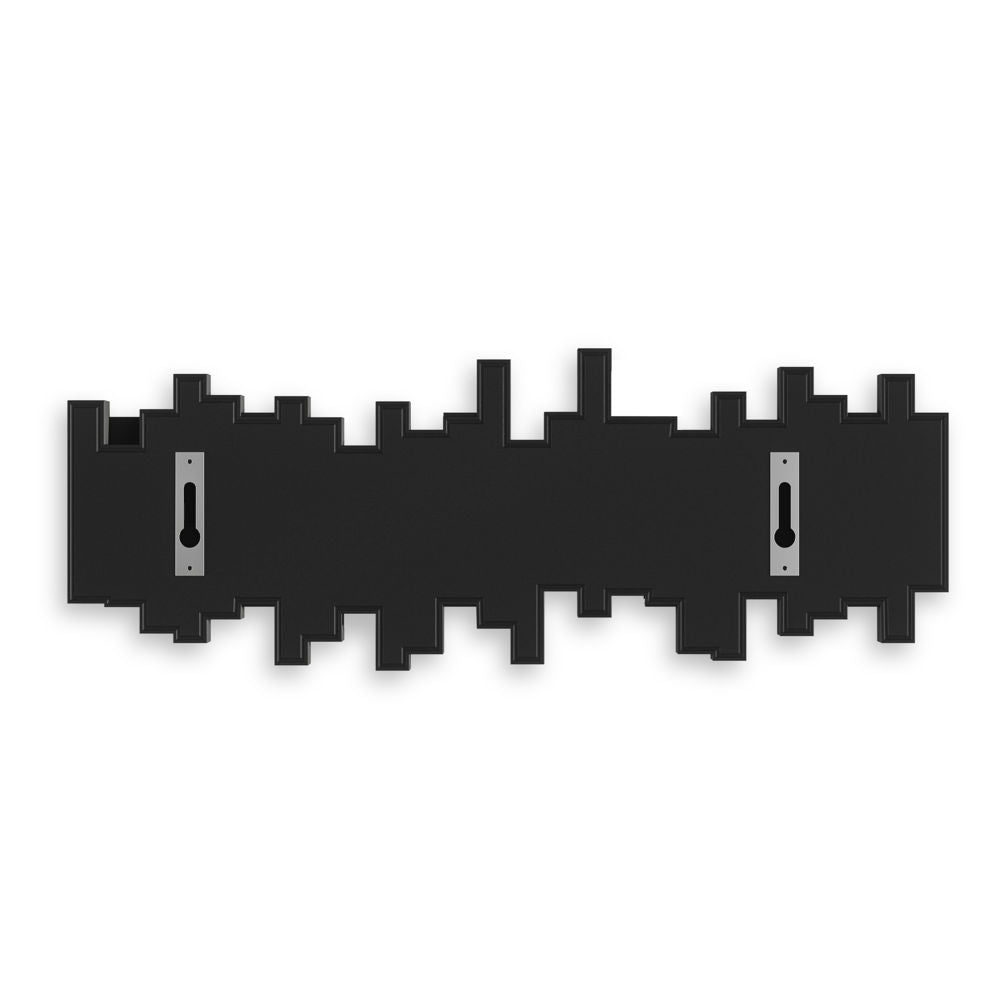 Umbra Stäbchen Garderobenhaken Kunststoff Schwarz 5 Haken