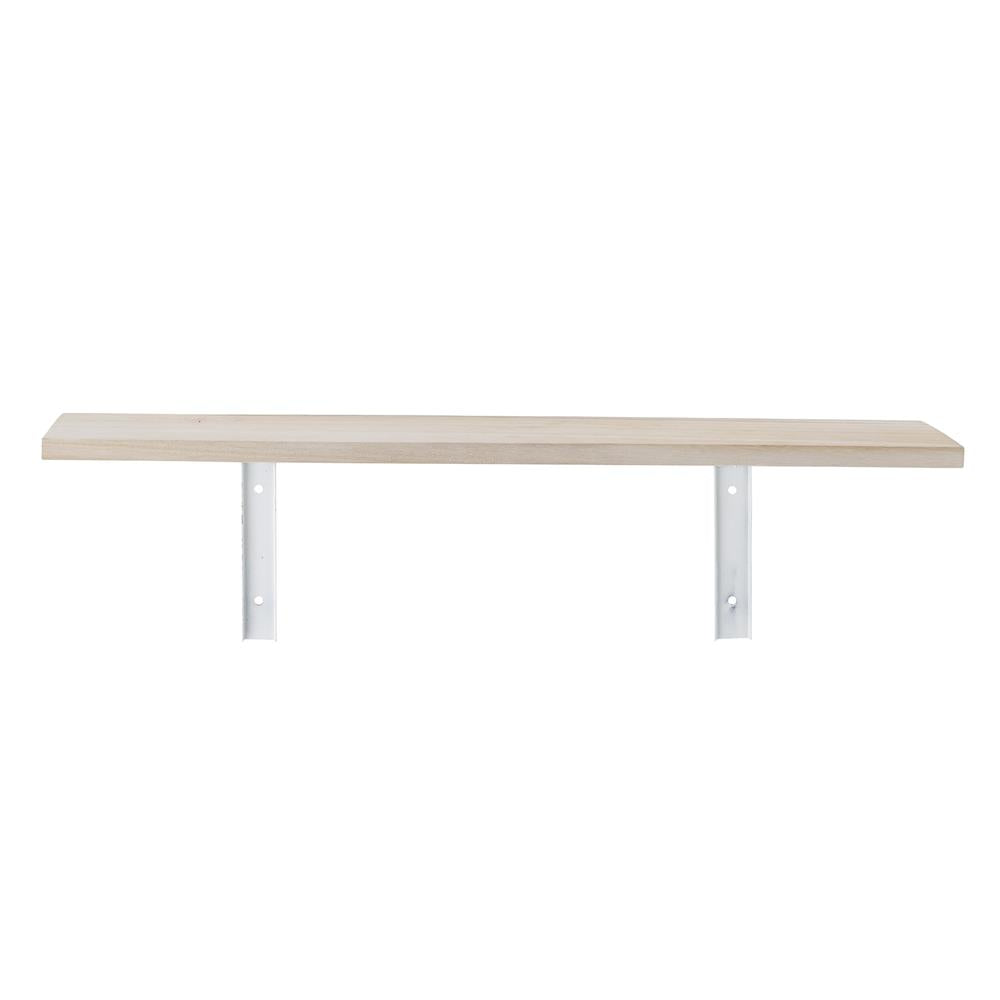 Bloomingville Fergus Regal Natur Kiefer L50xH13,5xW10 cm – minimalistisches Wandregal