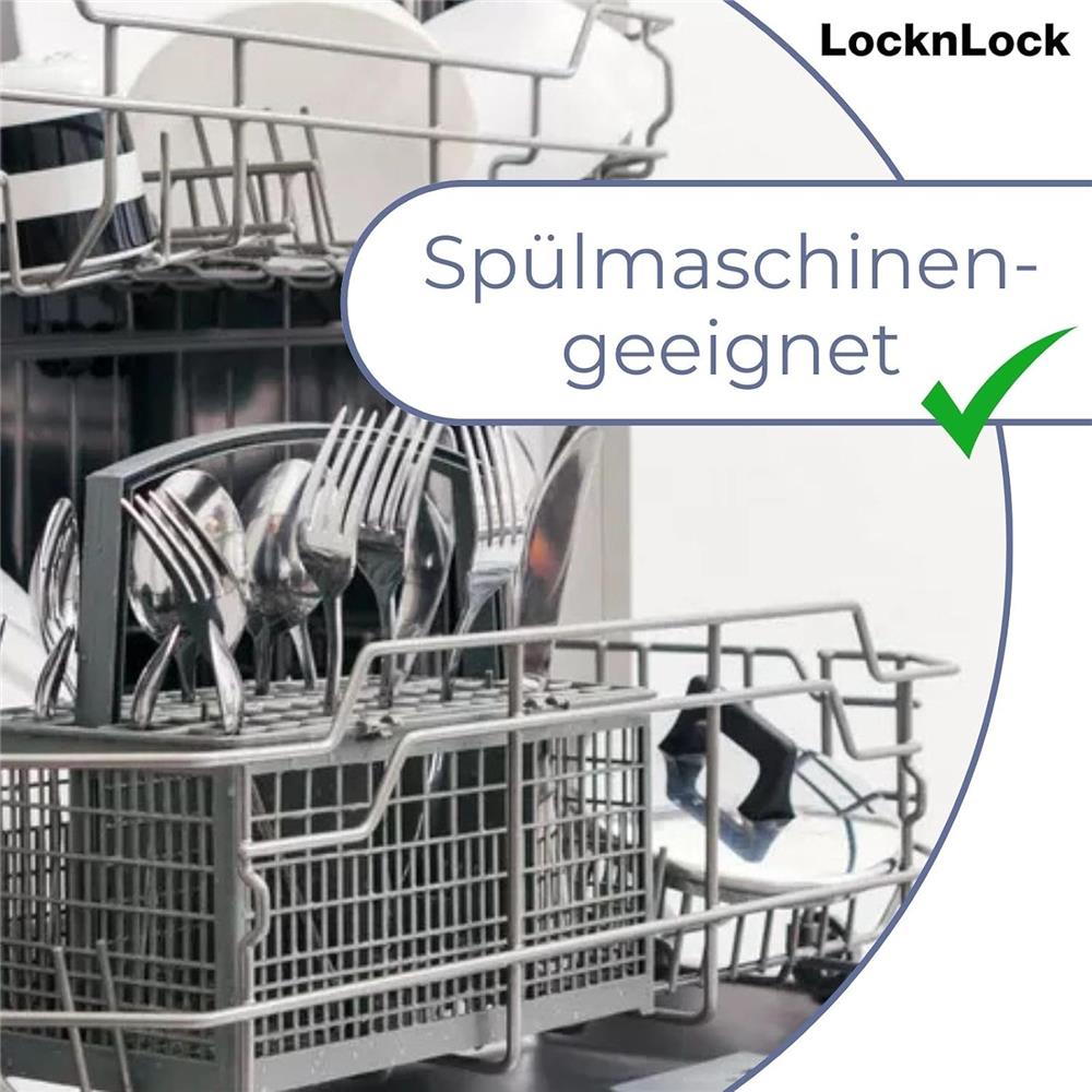 LocknLock Frischhaltedose 1.8L, Luftdicht, Mikrowellengeeignet, Wasserdicht, Gefriergeeignet