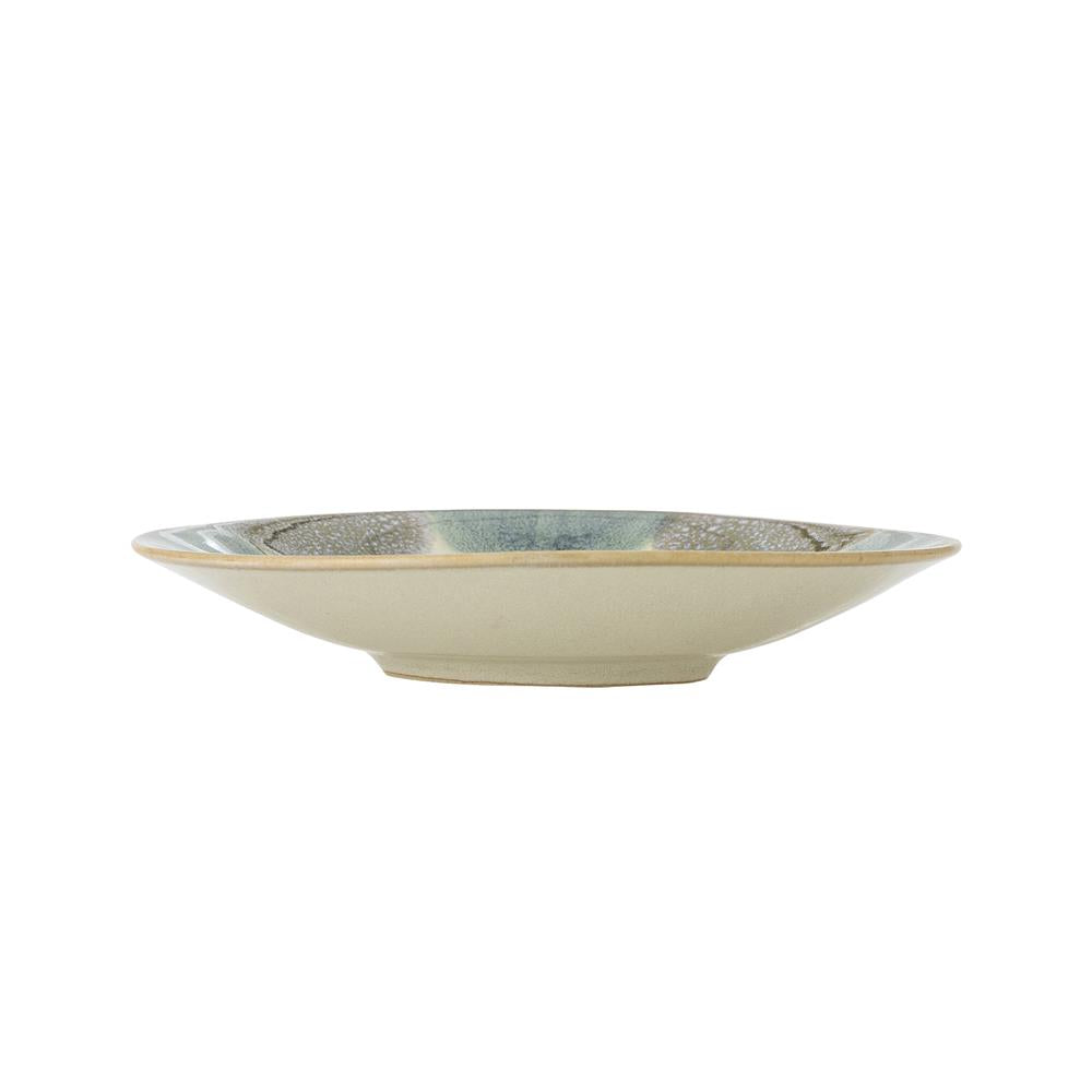 Bloomingville Bethany Teller 4er Set D13,5 cm bunt - Steingut Teller mit Punktmuster Tischdeko